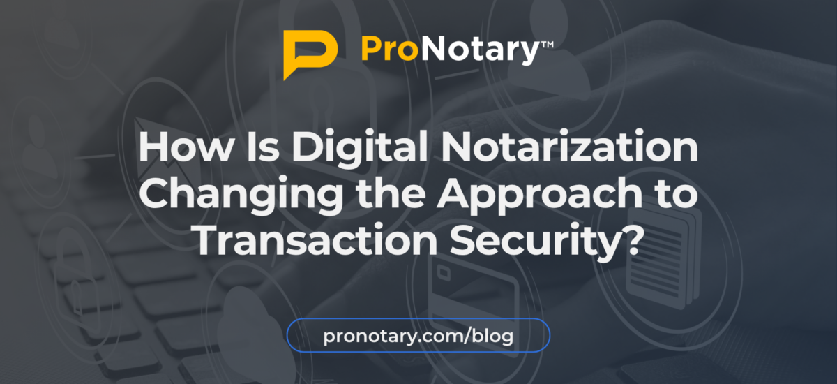 Secure digital notarization workflow with identity verification and document security